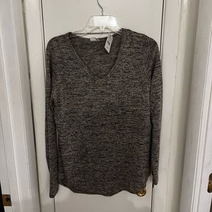 Cotton On long sleeve gray T shirt in size XS